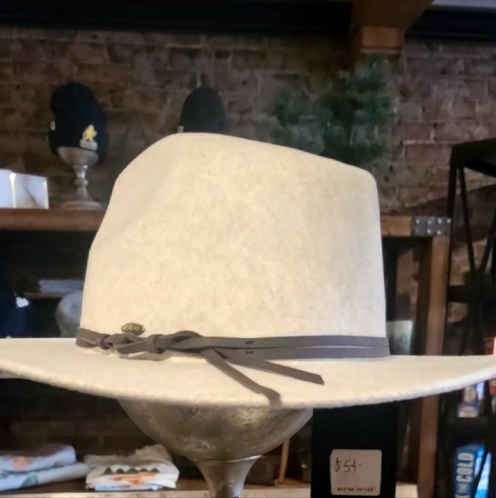 C.C Wool Felt brim hat